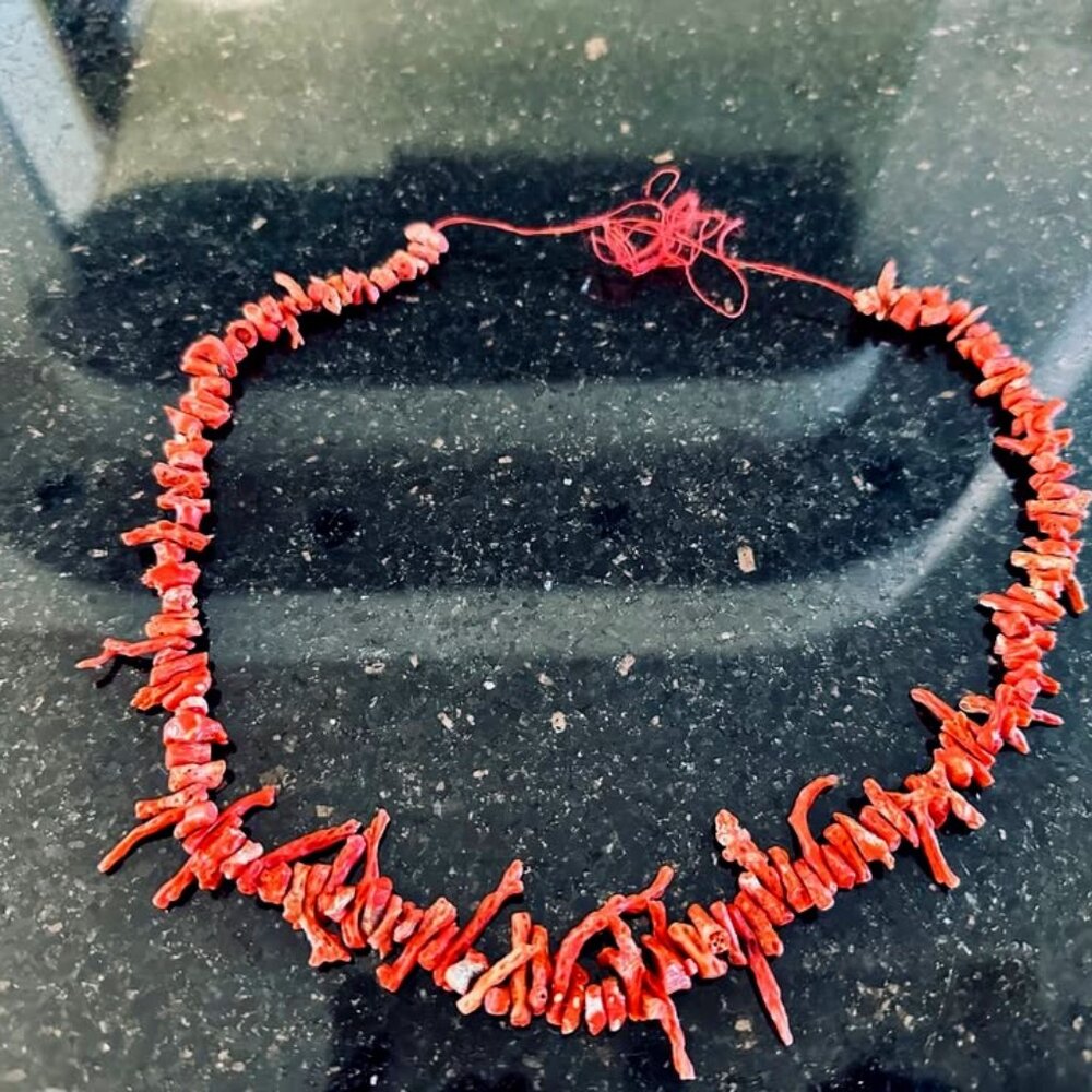 Branching Coral necklace 9 inches